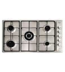 سطح 90سم 5 عين غاز مع مفاتيح جانبية شبك إينامل